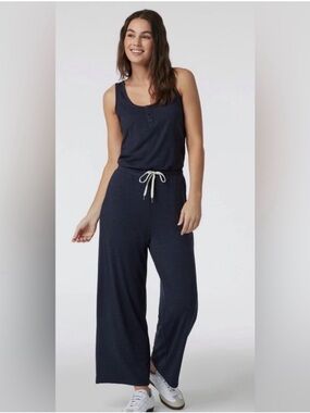 NWT Vuori Falls Jumpsuit, Midnight Heather, Small